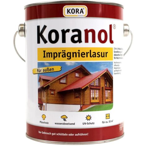 KORANOL Imprägnierlasur, Palisander, 2,5 Ltr