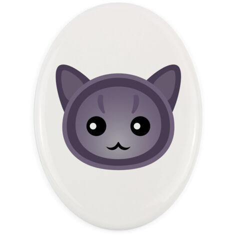 Korat - piastrella in ceramica per tomba con grafica e iscrizione di Art-Dog
