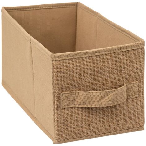 Korb aus jutegewebe 15x31cm mix n modul - 5five