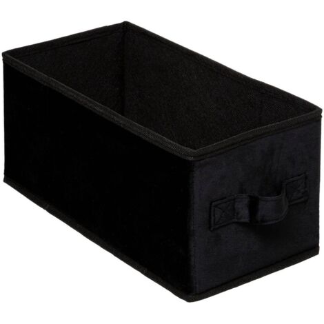 Korb samt 15x31cm mix n modul schwarz - 5five