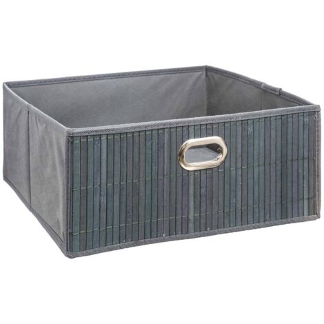 Korblatte bambus 31x15cm mix n modul grau - 5five