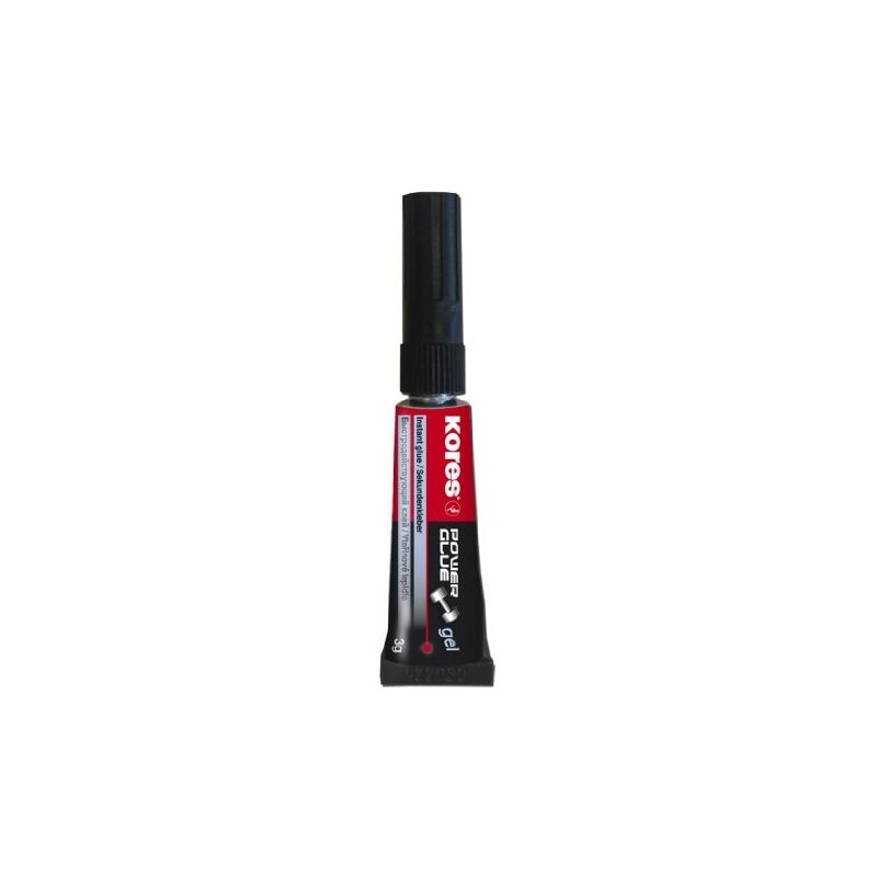 

Kores Kores Sekundenkleber"Powerglue" Gel, 3 Ml, Tube