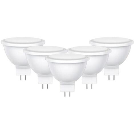 KORMAX lamparas led mr16 6w  luz calida ecoraee 0,11 incl. pack 5