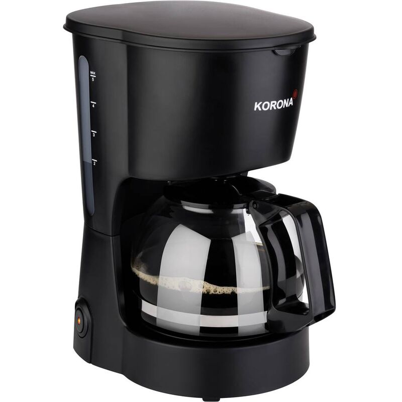 Image of Korona Korona electric Macchina per il caffè Nero Capacità tazze=5 Funzione mantenimento calore, Caraffa in vetro