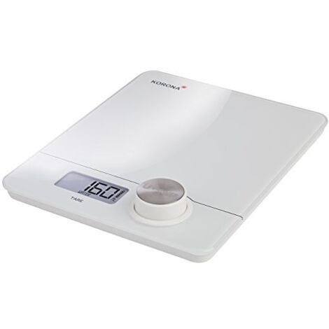 Korona Pia Bilancia da cucina digitale Portata max.=5 kg Bianco 230 x 190 x 20