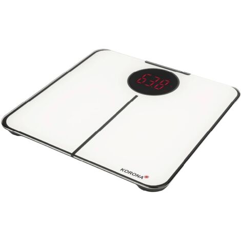 Korona SABRINA Pèse-personne numérique Plage de pesée (max.)=180 kg blanc