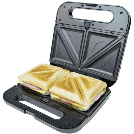 Tostapane Ariete Elettrico per Toast Nero con Pinze Tostiera Brioche  Colazione