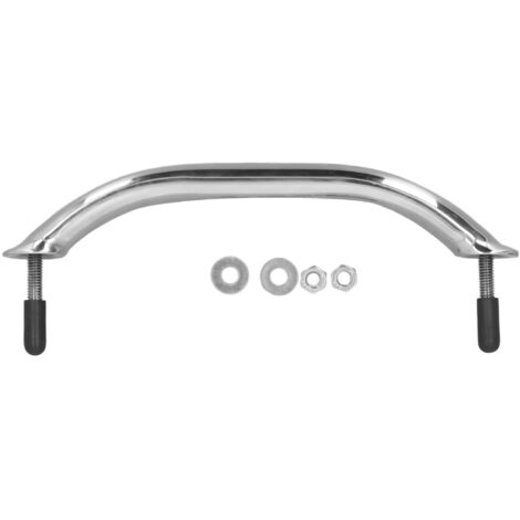 Korrosionsbeständiger Bootsgriff aus Edelstahl, für glatte Oberflächen, ideal für Bad und Küche, 23 cm (9 Zoll)