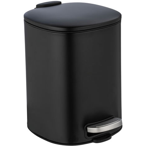Kosmetikeimer ALASSIO, Treteimer, Easy-Close-Funktion, 5 L, Wenko