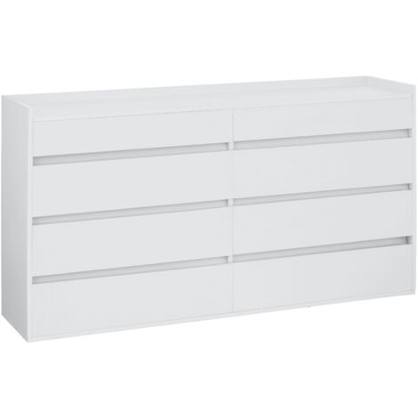 Kosmo-Commode 8 tiroirs Blanc