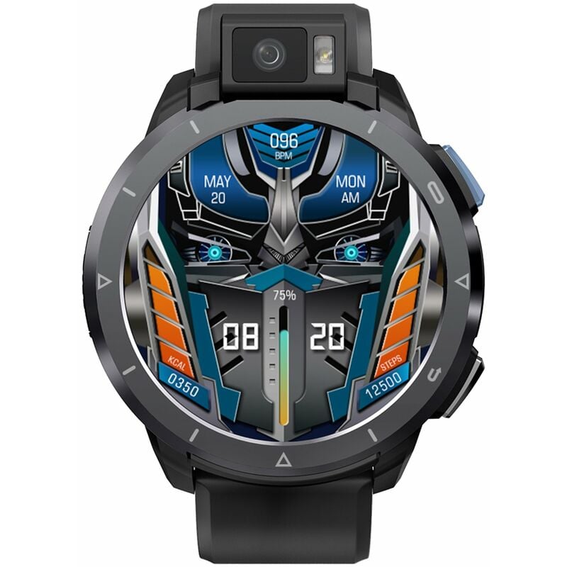 

Optimus 2 Smart Watch 1.6 '' IPS Pantalla tactil completa 400 * 400 Alta resolucion BT5.0 + 5.0 MT6762 + PAR2822 Camara giratoria de doble chip 13MP