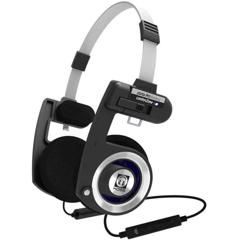 Koss Portapro Wireless Bluetooth Casque Supra Aural Micro Casque