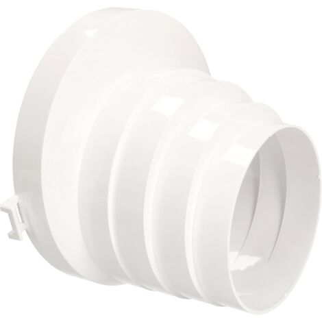 KOTARBAU® ABS Raccord réducteur universel Ø80 - Ø160mm Réduction Tube pour conduites de ventilation