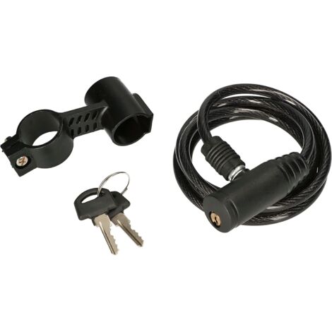 KOTARBAU Antivol antivol pour vélo 120 cm avec support