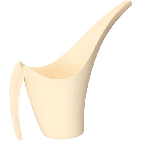 KOTARBAU Arrosoir en plastique avec bec long Beige 1,5 l
