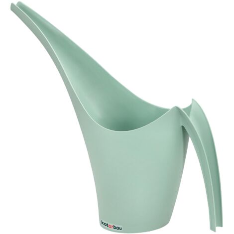 KOTARBAU® Arrosoir Plante Intérieur - Plastique - 1,5 L - Sauge - Long Bec - Arrosoir Jardin - Design Moderne - pour Maison Balcon - Léger Facile à Nettoyer