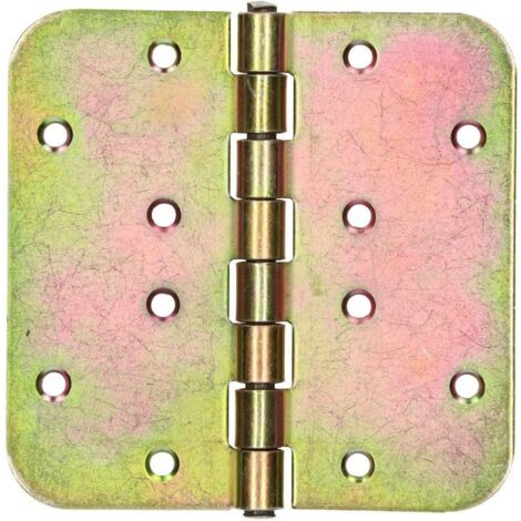 KOTARBAU Bande de caisse 100 x 100 mm enroulée pour meubles, charnières de meuble en zingué ovale