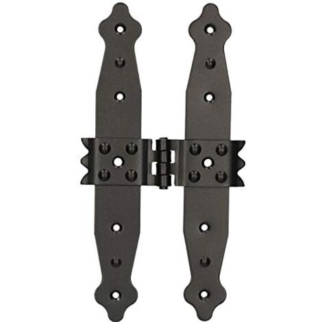 KOTARBAU Bande de croix centrale 240 mm pour fenêtre pliable avec revêtement en poudre Noir