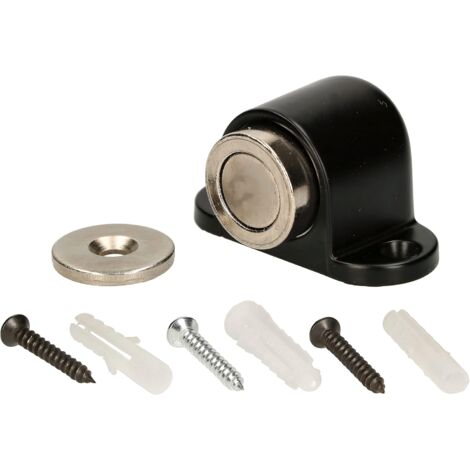 KOTARBAU Butoir de porte magnétique pour porte Noir
