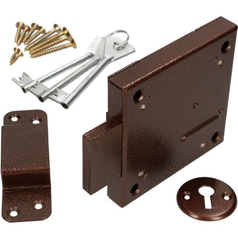 KOTARBAU Cadenas de sécurité universel en acier inoxydable 120 x 120 mm