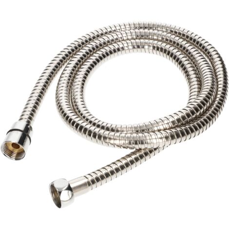 KOTARBAU Flexible de douche 120 cm avec émerillon rotatif en acier inoxydable avec protection anti-torsion