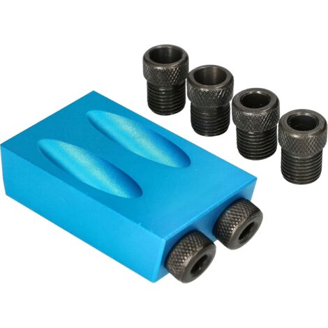 KOTARBAU Gabarit de perçage oblique 15° pour vis M6 M8 M10 et raccords en bois.