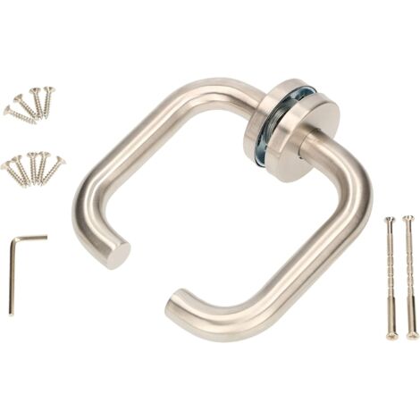 KOTARBAU Garniture de porte universelle en acier inoxydable A 140 mm