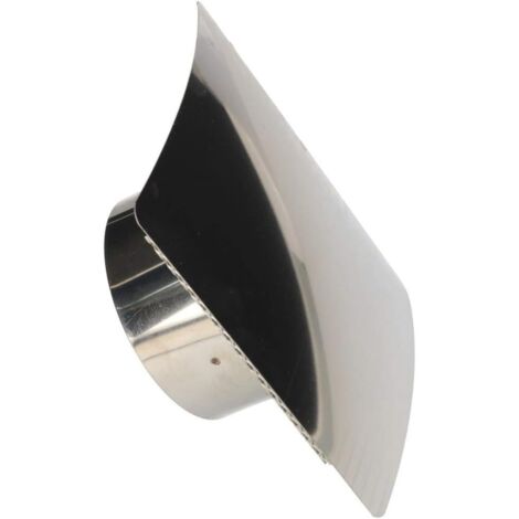KOTARBAU Grille de Ventilation en Acier Inoxydable Ø 100 mm Protection contre les Insectes Finition Brillante
