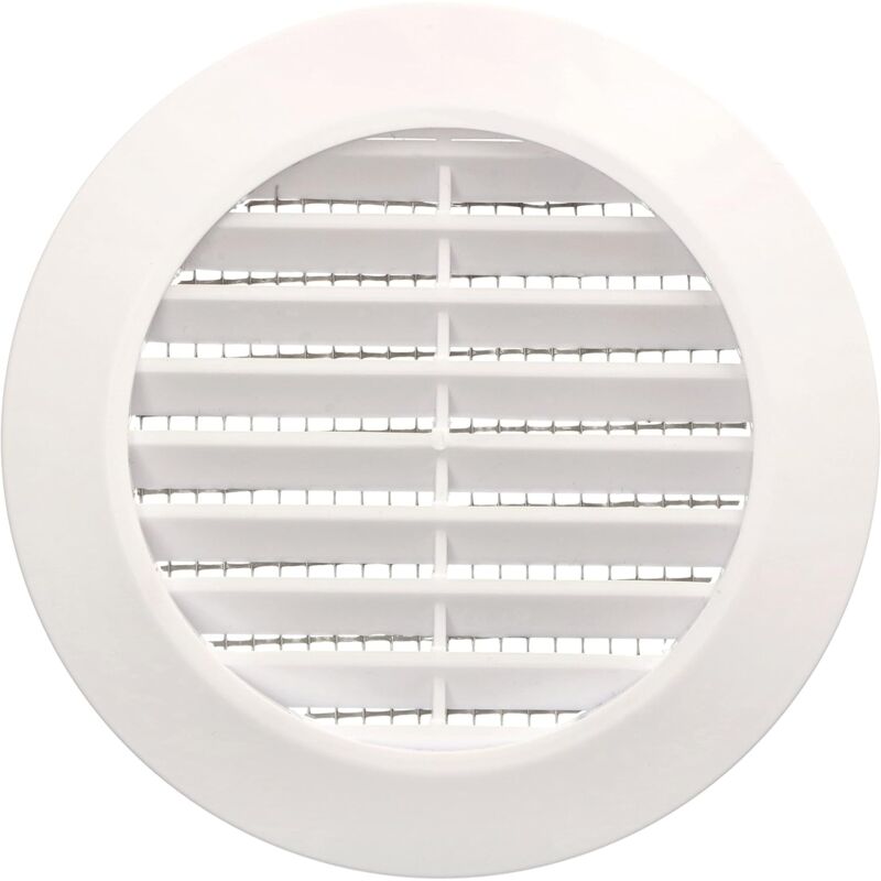 Grille de ventilation ronde - Diamètre : 70 mm - Avec moustiquaire - Kotarbau