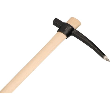KOTARBAU Hachoir 1,5 kg avec Manche en Bois - pour desserrer Les sols durs