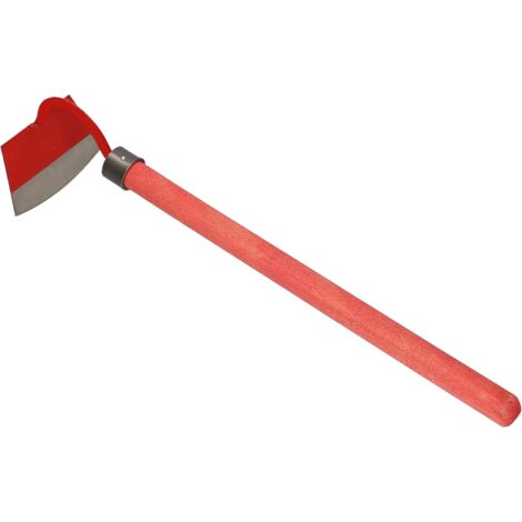 KOTARBAU Houe courte 105 x 60 mm avec manche 35 cm - Serpeuse de jardin - Outil de jardinage pour transplantation, désherbage, entretien du jardin