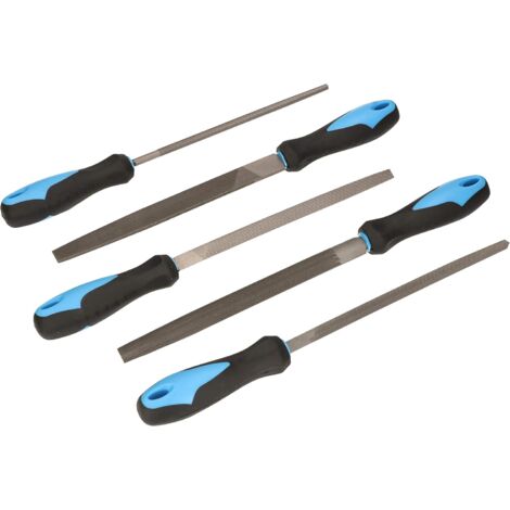 KOTARBAU Jeu de limes métalliques 5 pcs. Remplacement serrurier professionnel 30cm
