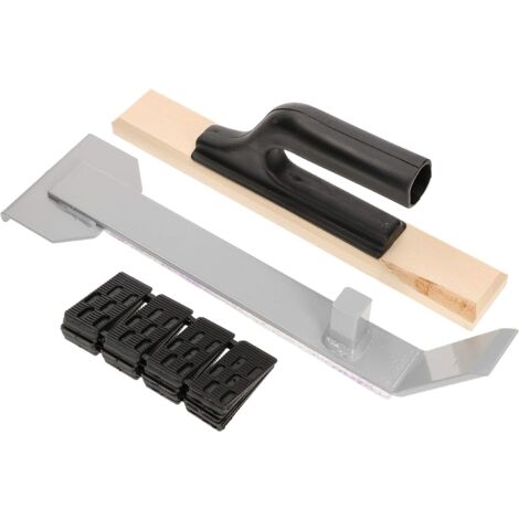 KOTARBAU Kit de montage robuste - 42 éléments - Entretoises professionnelles - Avec enclume et sous-couche - Bois de contreplaqué pour stratifié, parquet, planchers en bois.