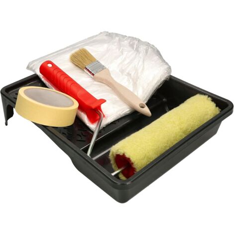 KOTARBAU Kit de peinture complet avec peinture 5 pièces Rouleau de peinture 180 mm