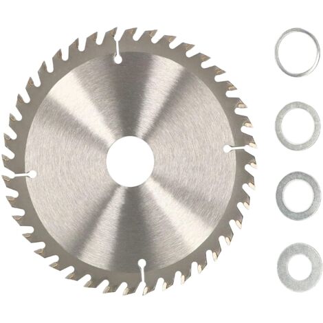KOTARBAU Lame de scie en carbure pour bois 40 dents Ø 180 mm + anneaux réducteurs