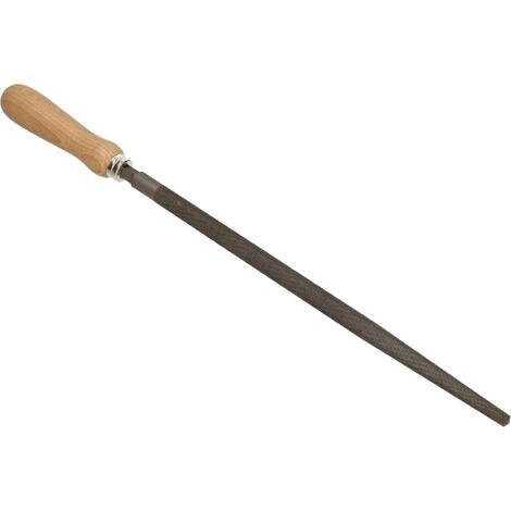 KOTARBAU Lime d'atelier ronde - Longueur : 350 mm - Coupe 2 (moyenne) - Lime à main ronde en métal pour traitement grossier du métal.