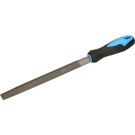 KOTARBAU Lime d'atelier semi-circulaire 200 mm pour métal avec poignée profilée