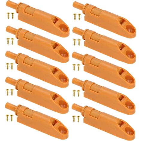 KOTARBAU Lot de 10 amortisseurs pour portes de meubles avec adaptateur Hêtre Softclose pour meubles