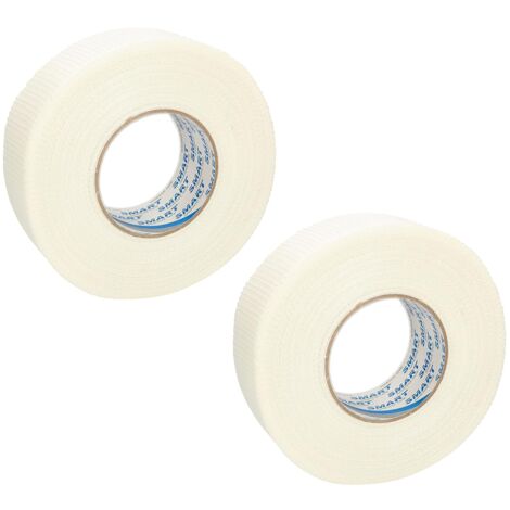 KOTARBAU Lot de 2 bandes de recouvrement de joints SizeName en fibres de verre pour plaques de plâtre (50 mm à 90 m)