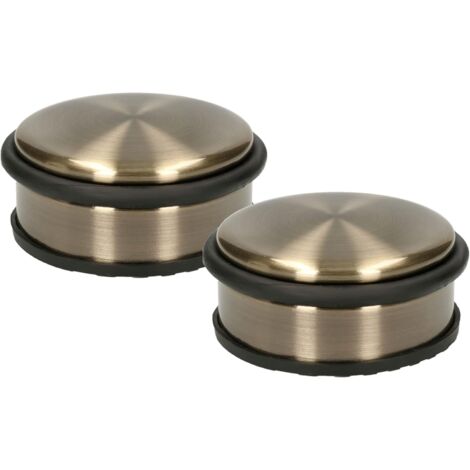 KOTARBAU Lot de 2 butoirs de porte bas patiné pour portes
