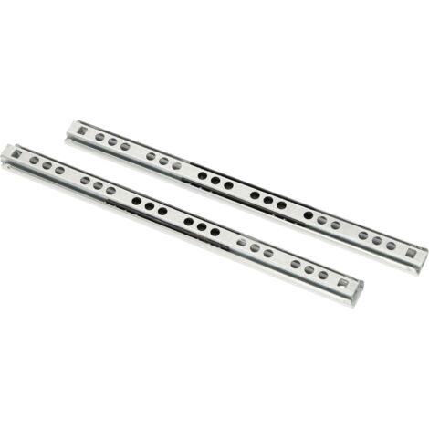 KOTARBAU Lot de 2 glissières à billes télescopiques 215 mm/17 mm