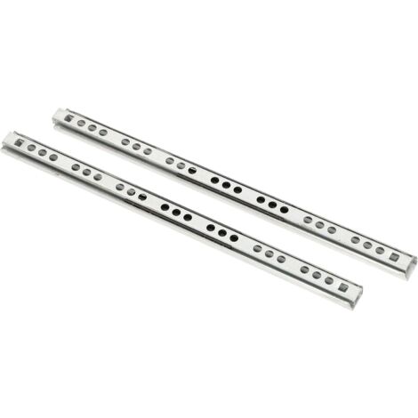 KOTARBAU Lot de 2 glissières à billes télescopiques avec fermeture amortie SoftClose (L-246)