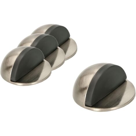 KOTARBAU Lot de 4 butoirs de porte avec tampon en caoutchouc pour portes autoportantes en satin