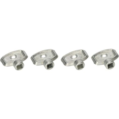 KOTARBAU Lot de 4 clés de purge pour radiateur