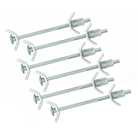 KOTARBAU Lot de 6 connecteurs de plan de travail 120 mm pour plaques de table et comptoirs