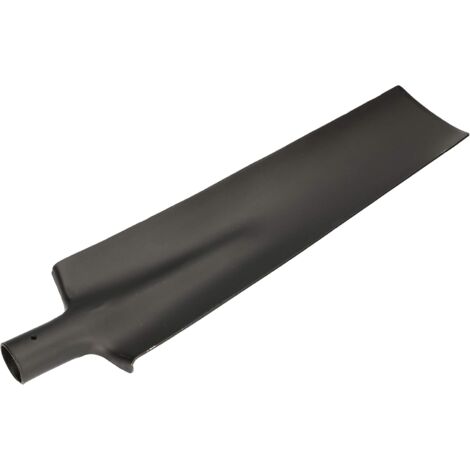 KOTARBAU Pelle de drainage 510 x 115 mm pour manche de 38 mm de diamètre - Lame en acier longue étroite pour transplantation sans manche