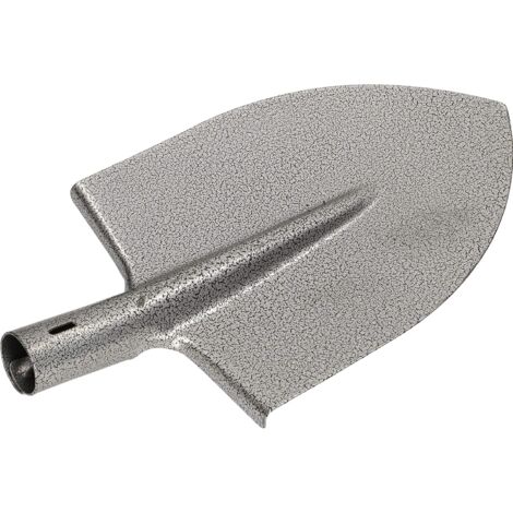 KOTARBAU Pelle robuste 300 x 225 mm Pelle de jardinier pour 38 mm de diamètre Pelle en acier pour planter sans lame