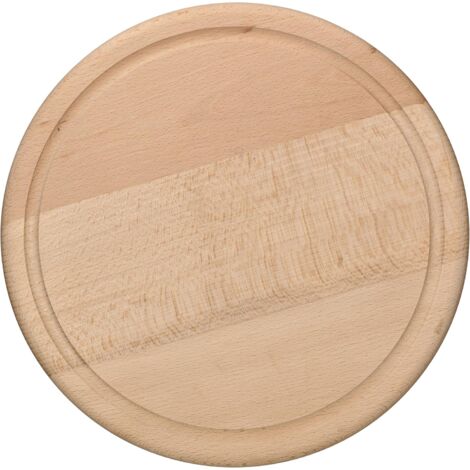 KOTARBAU Planche à découper ronde de 25 cm en bois pour couper le fromage et le pain servir des aliments