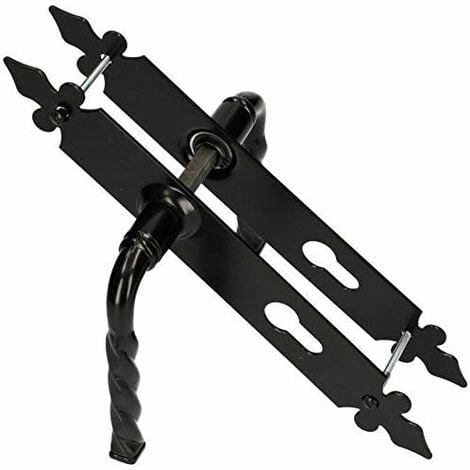 KOTARBAU Poignée de porte - 90 mm - PZ - Poignée de porte - Poignée de porte - Ensemble de poignées - Décoratif - Universel - Intérieur - En fer forgé