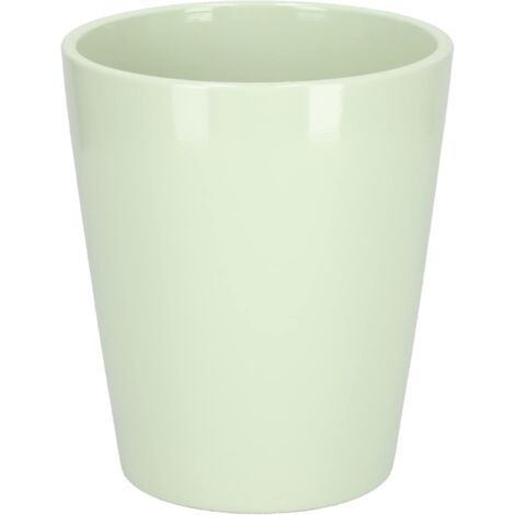 KOTARBAU Pot de fleurs en céramique pour orchidées H 150 mm Ø 120 mm menthe